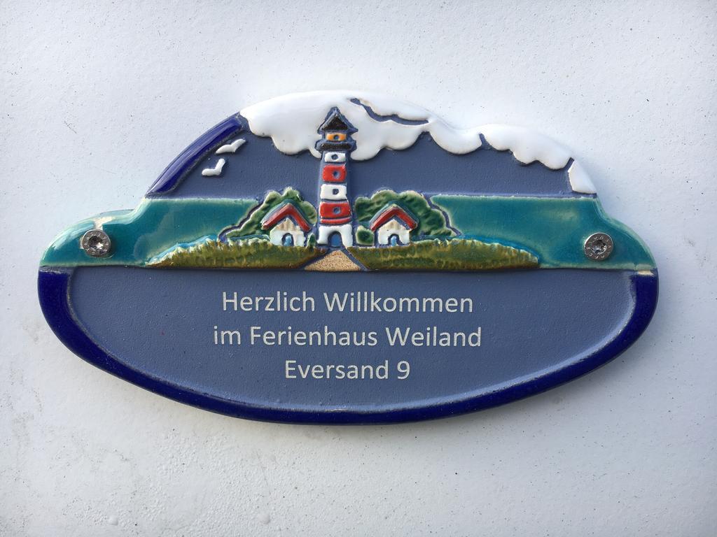 Ferienhaus Strandrauber Dorum Neufeld Kültér fotó